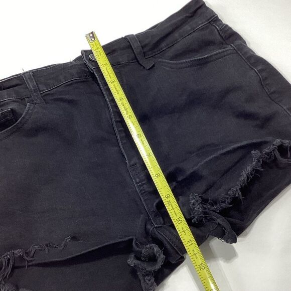 Kan Can Black Cutoff Shorts KanCan Estilo Shorts Stretch Cutoffs Size 11 - Picture 6 of 9